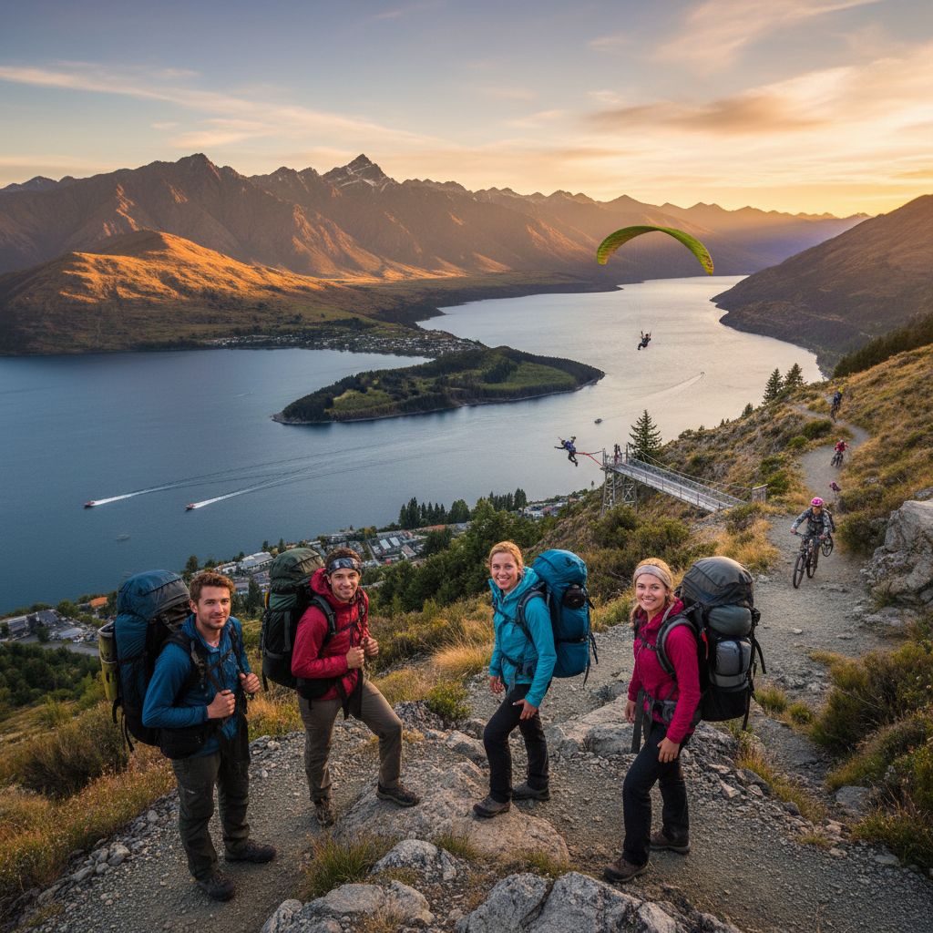 Action Mekka Queenstown in Neuseeland