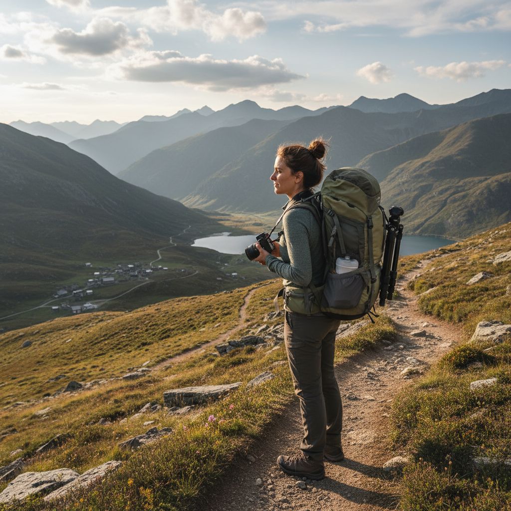 Der richtige Fotorucksack beim Wandern. Wichtig für Backpacker!