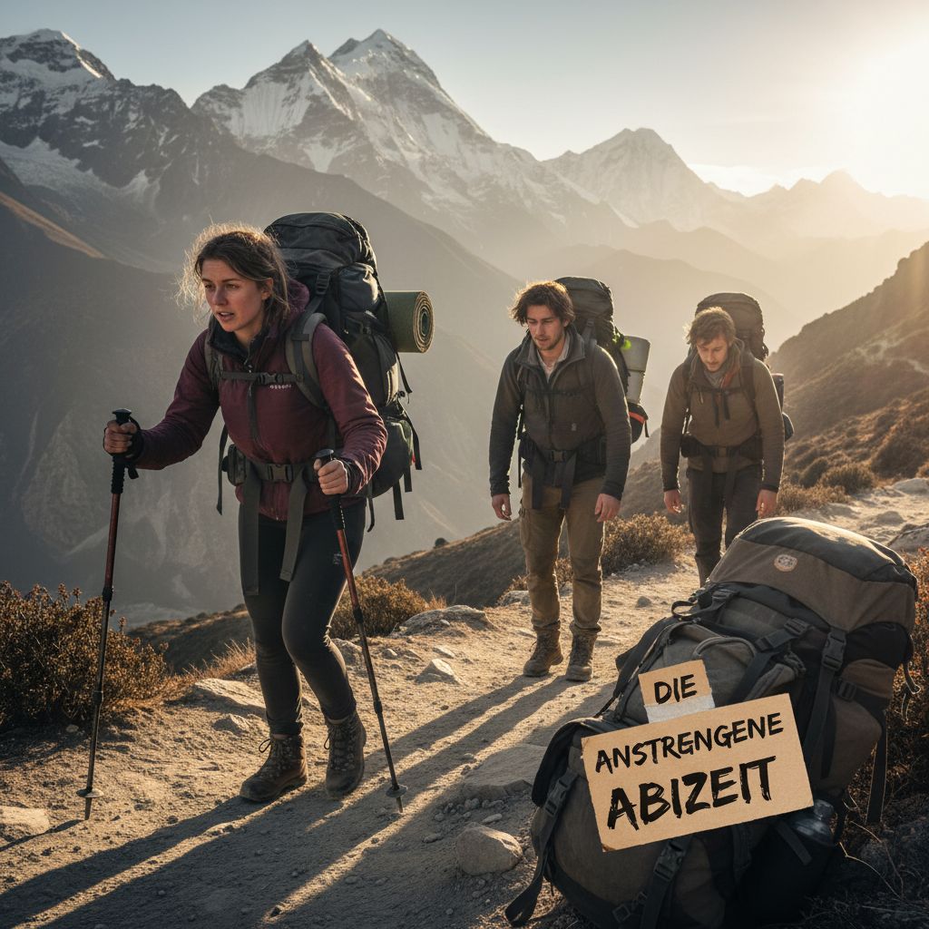 Die anstrengende Abizeit