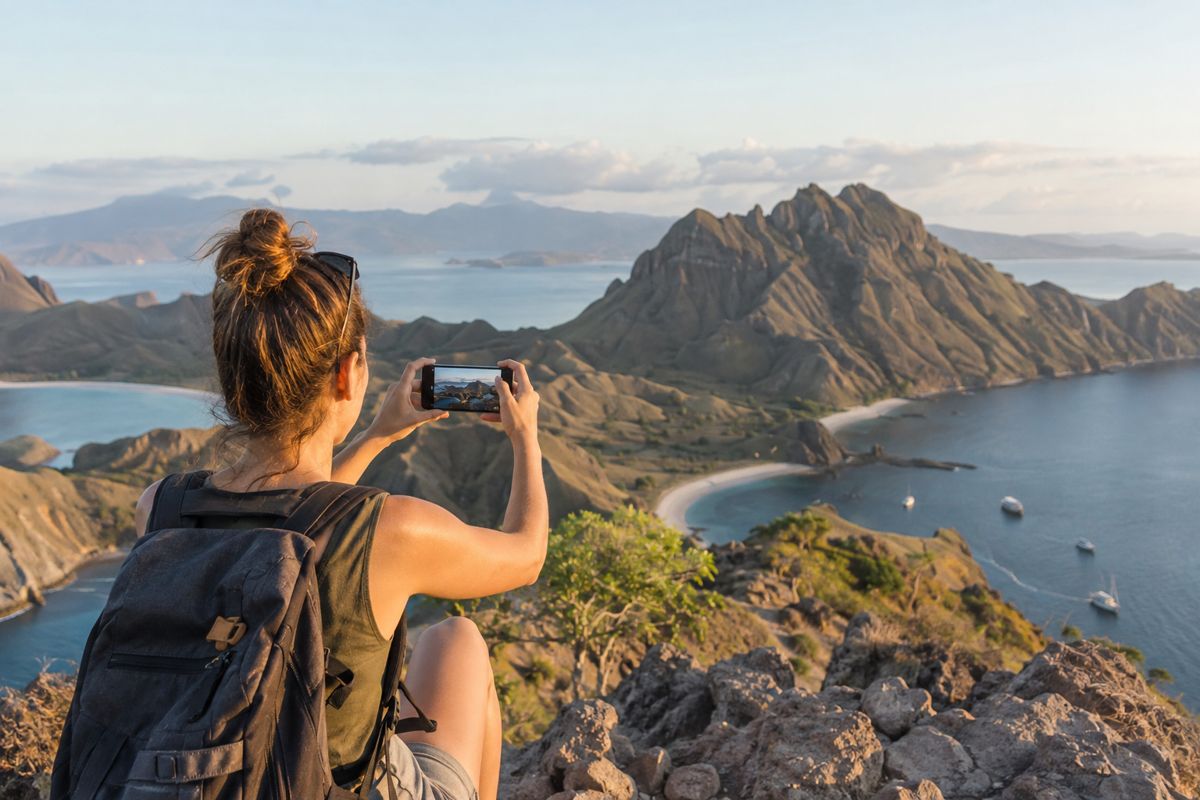 Mit dem Smartphone auf großer Reise