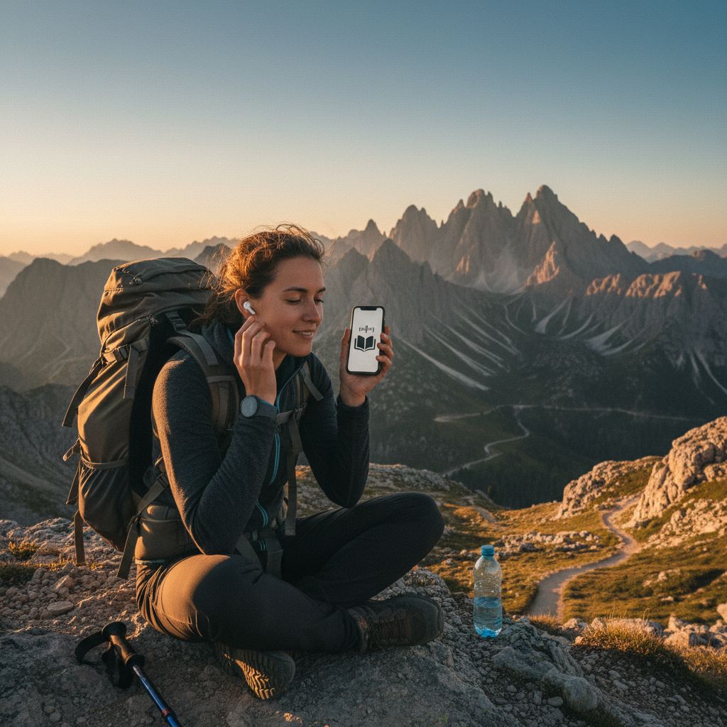 Perfekte Unterhaltung fürs große Abenteuer: Die besten Hörbücher für den Backpacking-Trip