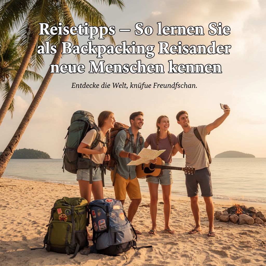 Reisetipps – So lernen Sie als Backpacking Reisender neue Menschen kennen