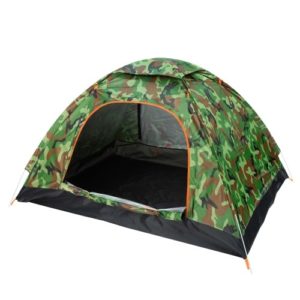 2 Personen Zelt Pop Up Klappbare Campingzelte mit Tragetasche Einfache Einrichtung für Wochenenden im Freien