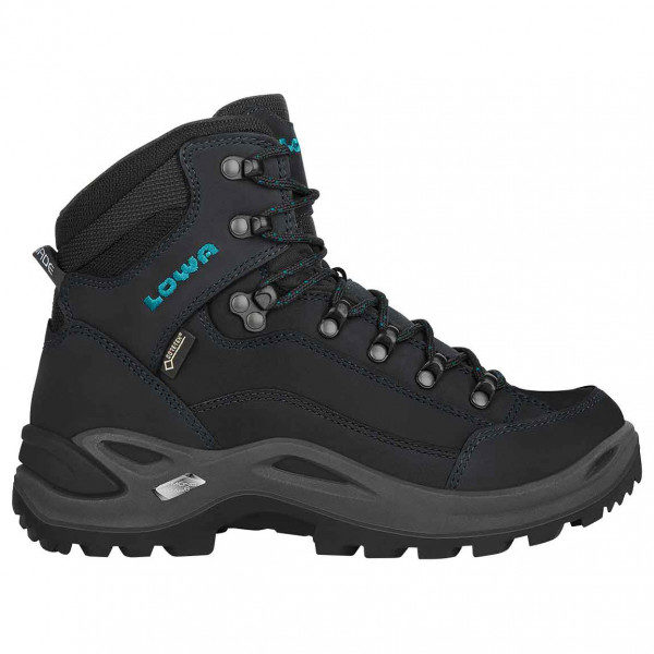 Lowa - Women's Renegade GTX Mid - Wanderschuhe Gr 4 - Slim (S) schwarz