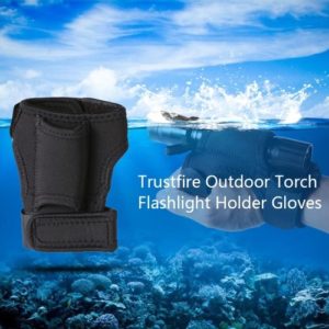 Trustfire Outdoor Taschenlampe Taschenlampe Halter Soft Neopren Hand Arm Mount Handschlaufe Handschuh Hand frei