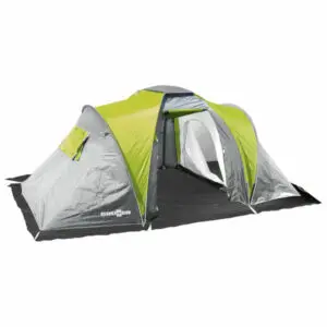 Brunner - Echo Outdoor 4 - 4-Personen Zelt Gr 210 x 126 x H150 cm grau/schwarz