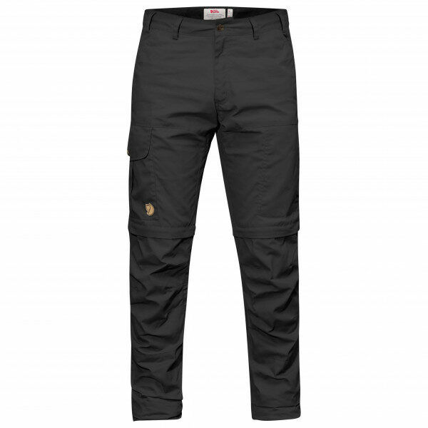 Fjällräven - Karl Pro Zip-Off Trousers - Trekkinghose Gr 46 - Regular - Raw Length schwarz