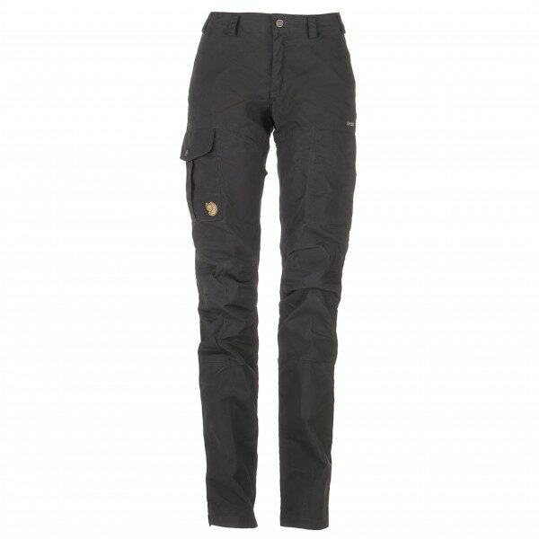 Fjällräven - Women's Karla Pro Trousers - Trekkinghose Gr 40 - Regular - Raw Length schwarz