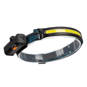 COB Stirnlampe Taschenlampen Hohe Helligkeit LED Scheinwerfer USB Wiederaufladbare Lauflampe Wasserdicht für Camping Joggen Angeln Wandern