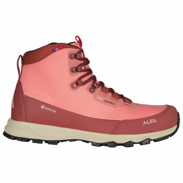 Alfa - Women's Kvist Advance 2.0 GTX - Wanderschuhe Gr 42 rot/beige/rosa