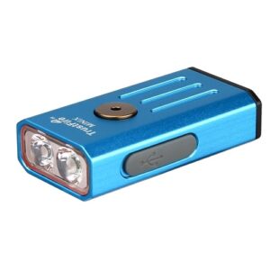 Mini-Taschenlampe mit UV / Rotlicht IP66 wiederaufladbare Handlampe für Backpacking Camping auf der Suche nach Notfällen