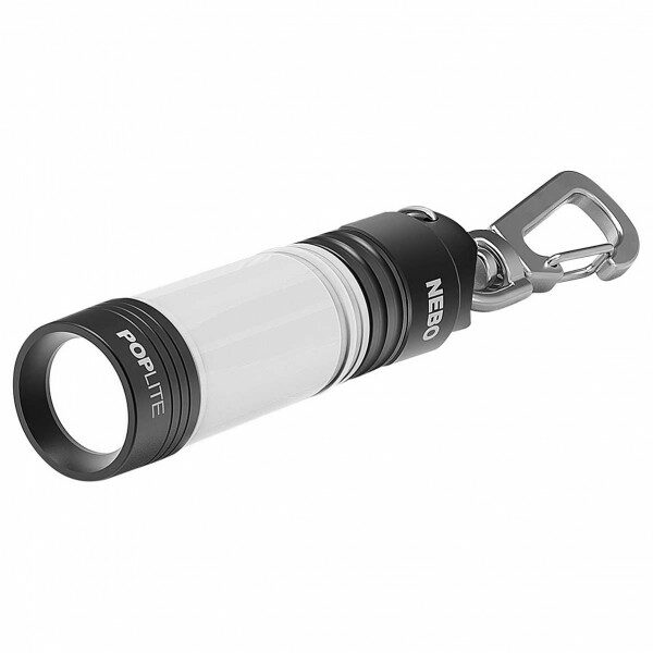 NEBO - LED Taschenlampe Poplite - Taschenlampe grau/schwarz